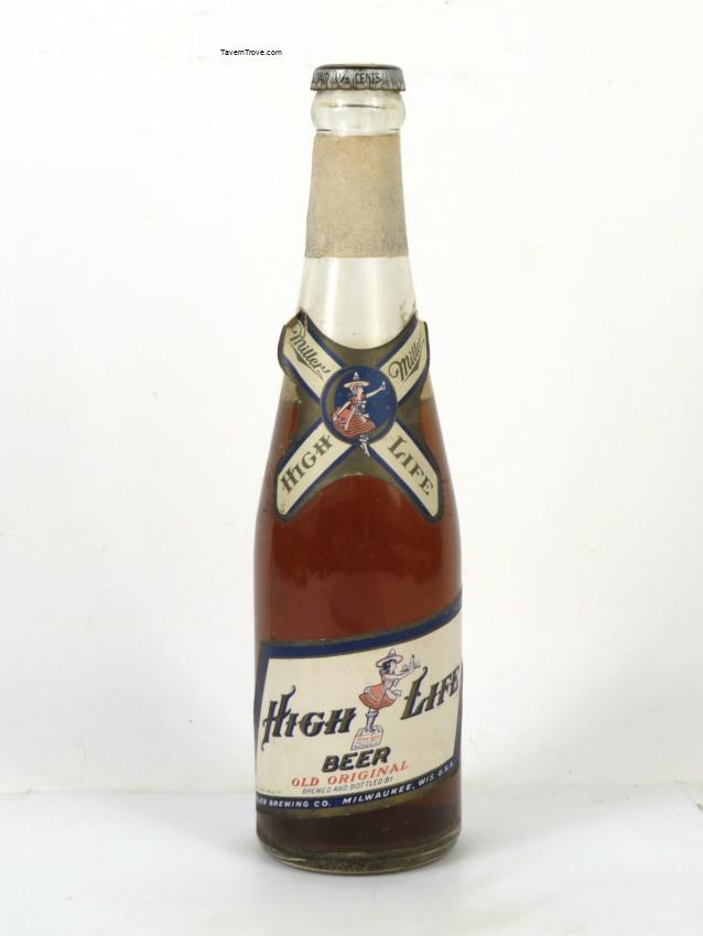 Miller High Life Beer Wartime Blue (Full)