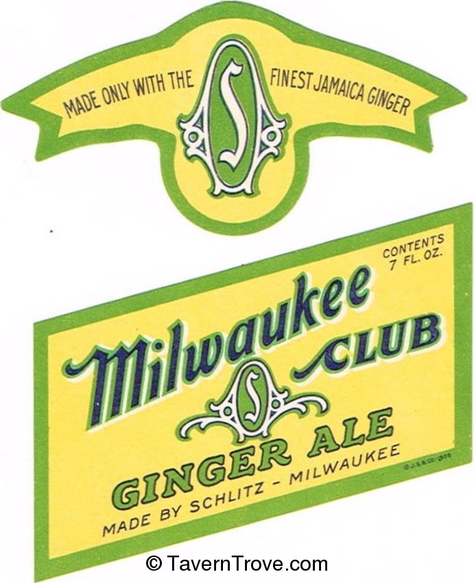 Milwaukee Club Ginger Ale