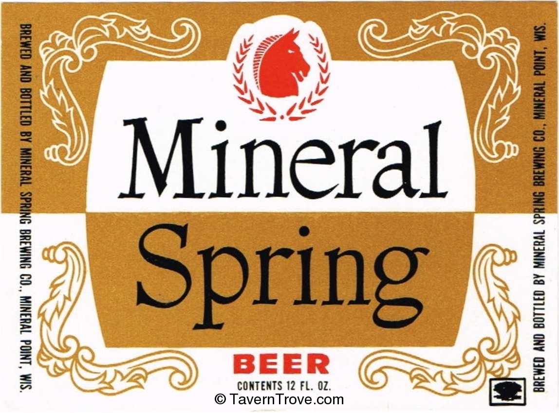 Mineral Spring Beer Dupe
