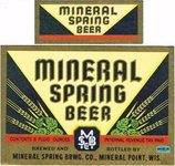 Mineral Spring Beer