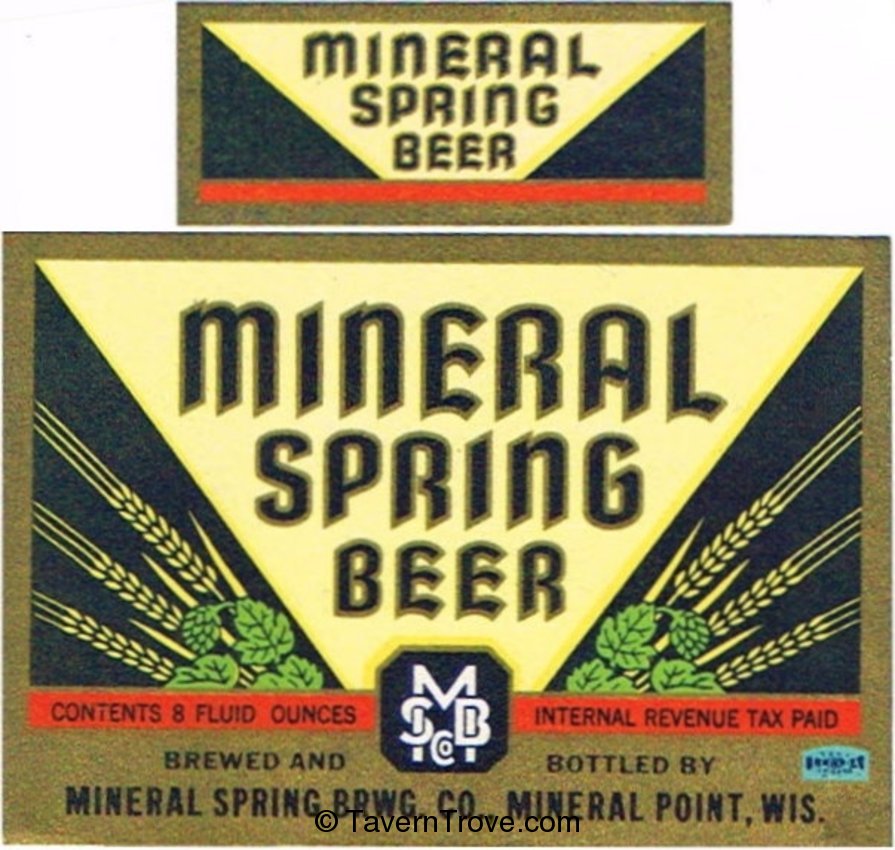 Mineral Spring Beer