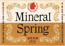 Mineral Spring Beer