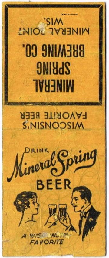 Mineral Spring Beer