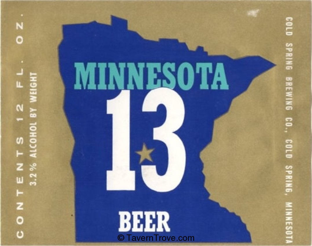 Minnesota 13 Beer