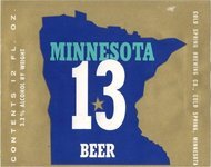 Minnesota 13 Beer