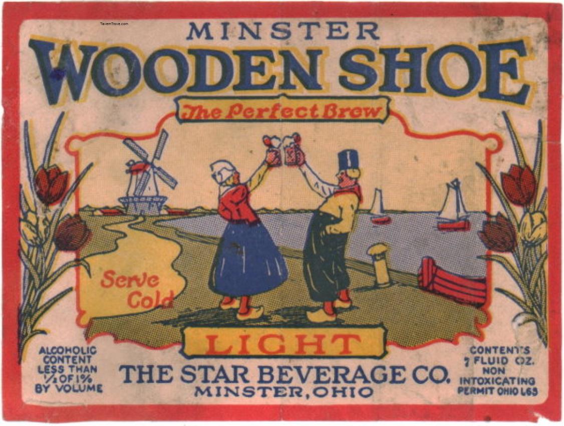 Minster Wooden Shoe Light