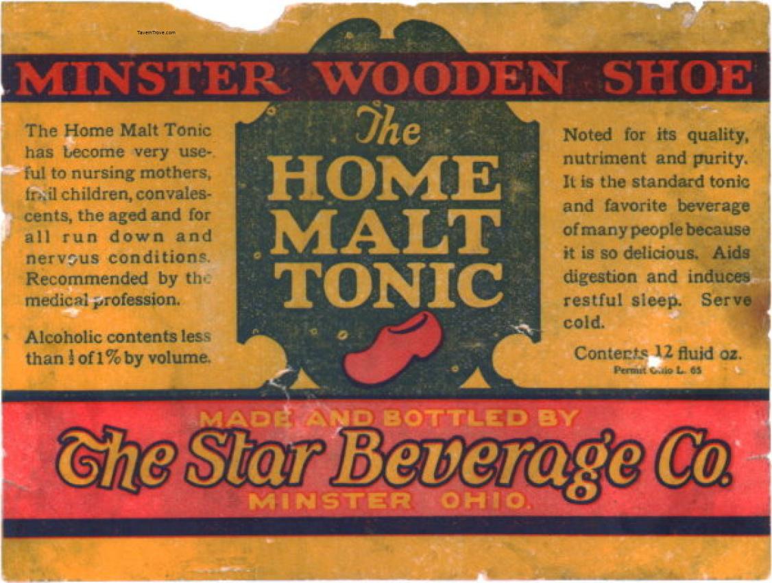 Minster Wooden Shoe Malt Tonic
