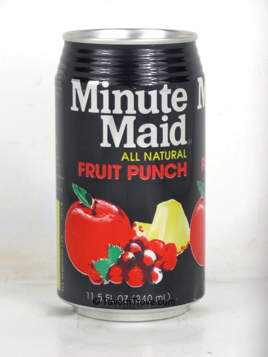 Item 101085 1994 Minute Maid Fruit Punch World Cup 12oz Can Coca Cola