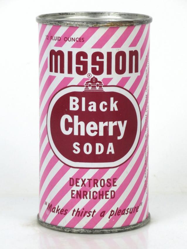Mission Black Cherry Soda Los Angeles California
