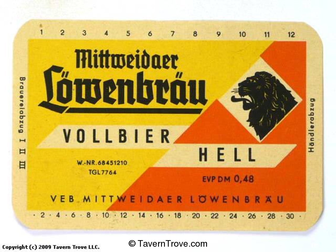 Mittweidaer Löwenbräu Hell