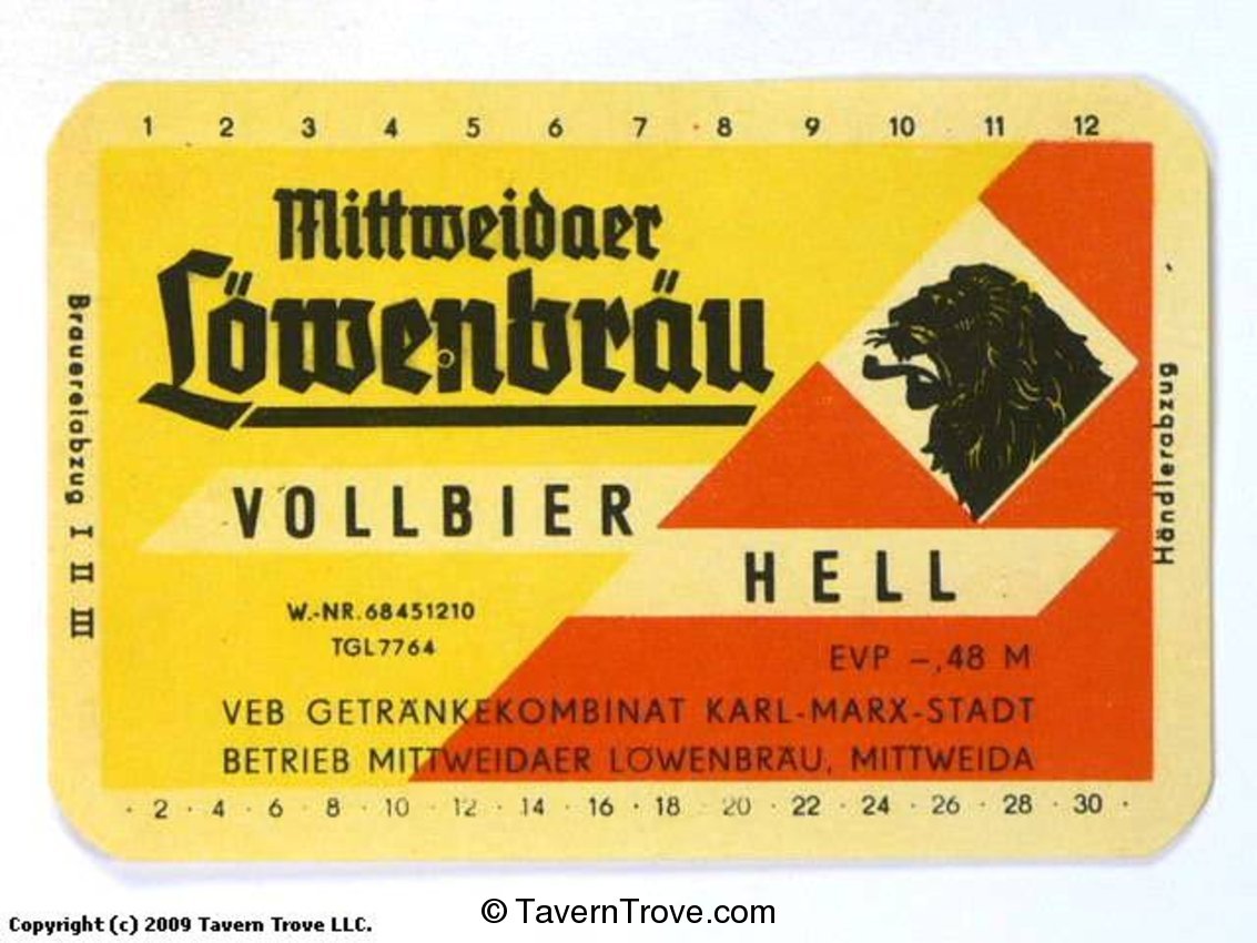 Mittweidaer Löwenbräu Hell