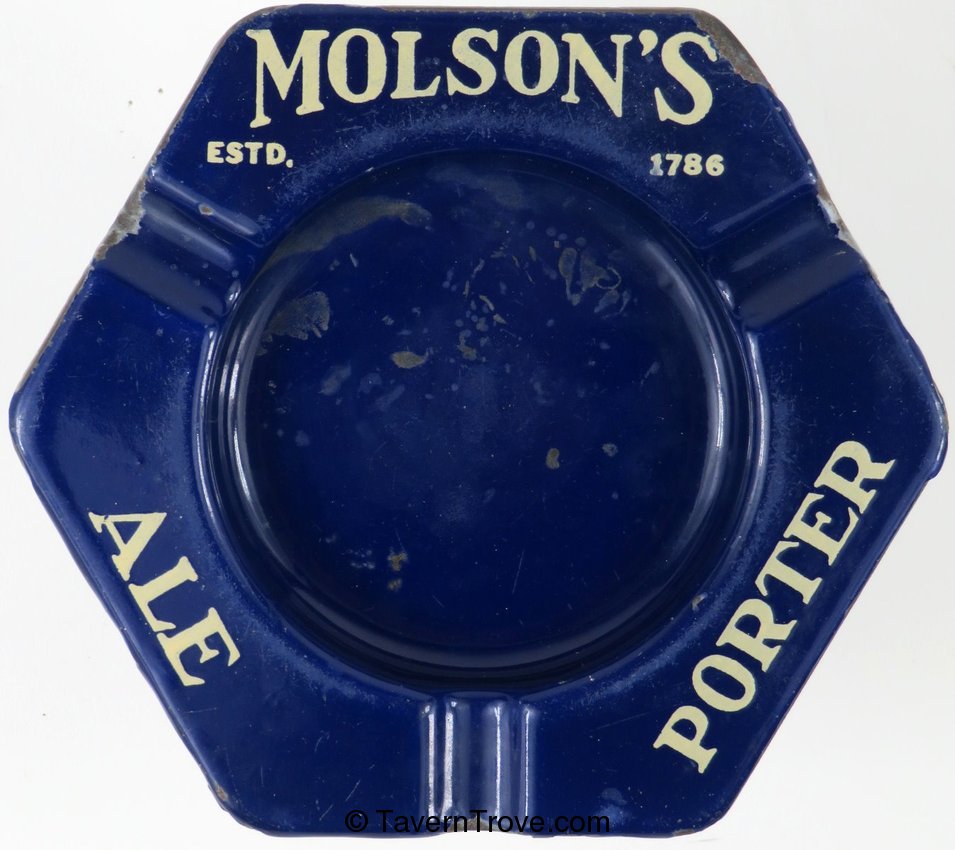 Molson's Beer/Ale/Porter Porcelain