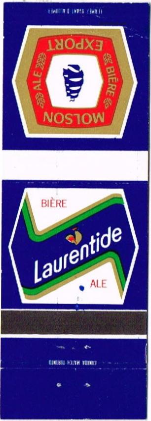 Molson Export Beer/Laurentide Ale