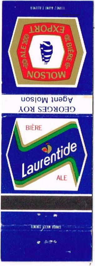 Molson Export Beer/Laurentide Ale