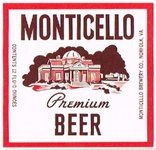 Monticello Premium Beer