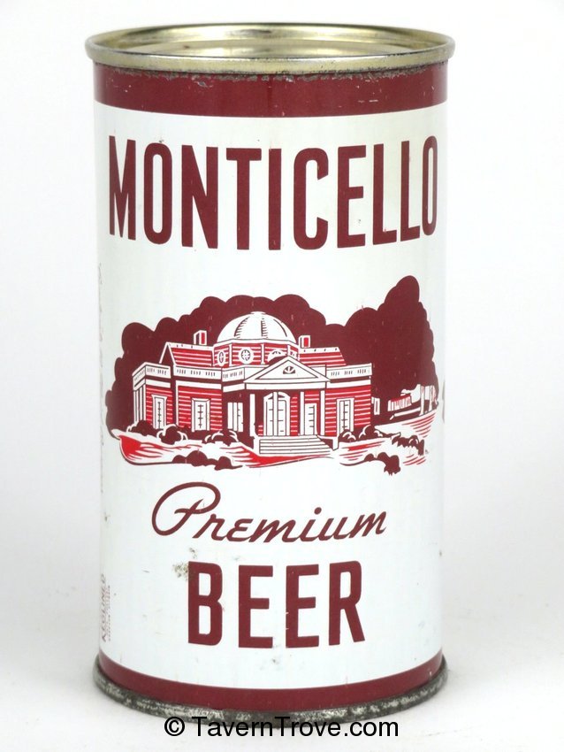 Monticello Premium Beer