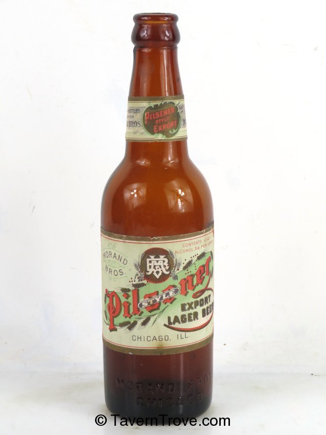 Morand Bros. Pilsener Lager Beer