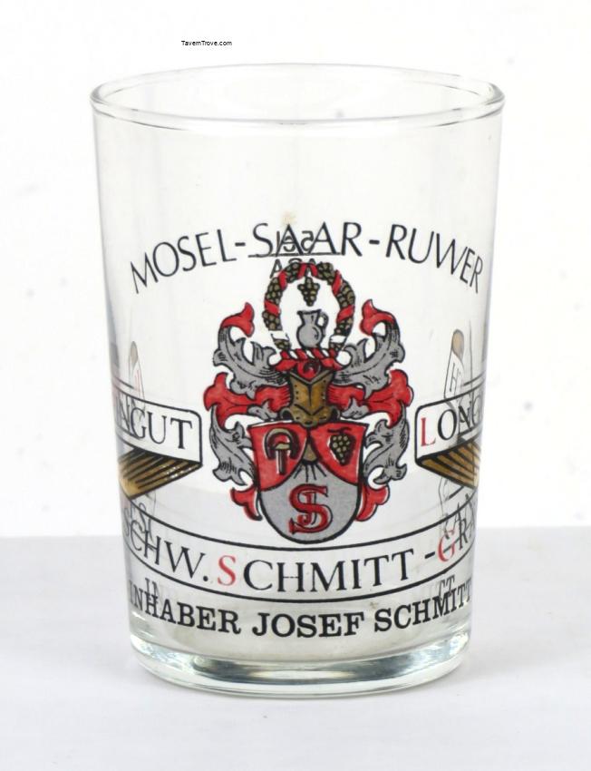 Mosel-Saar Ruwer Wine 2¾ Inch ACL Glass Germany