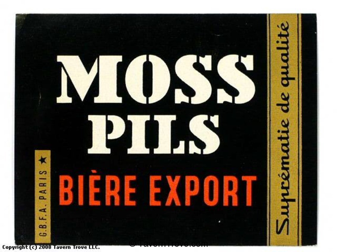 Moss Pils Bière Export