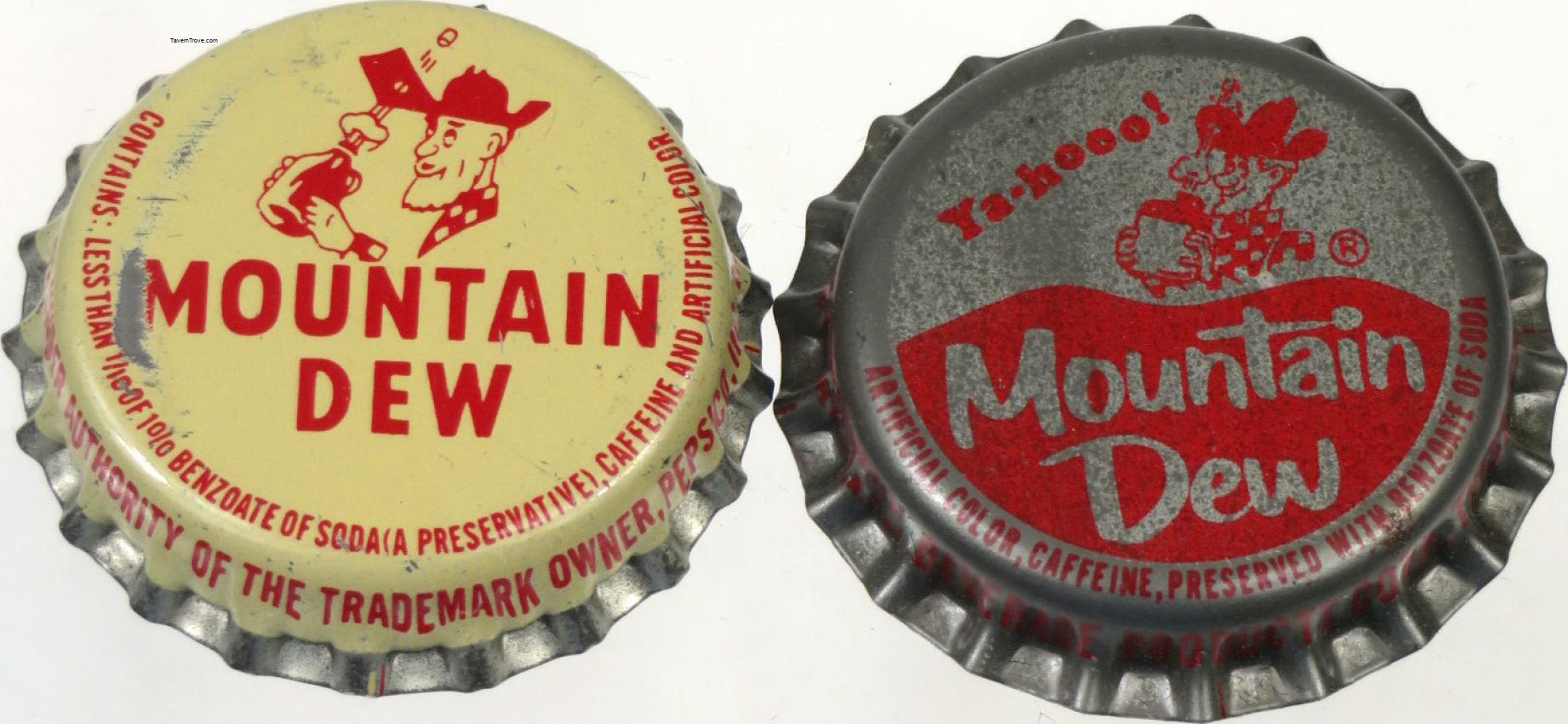 Mountain Dew Soda Lot of TWO