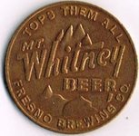 Mt. Whitney Beer Token
