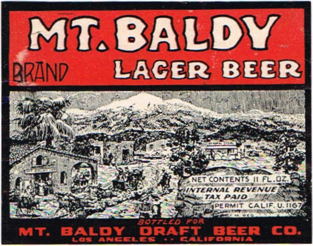 Mt. Baldy Lager Beer