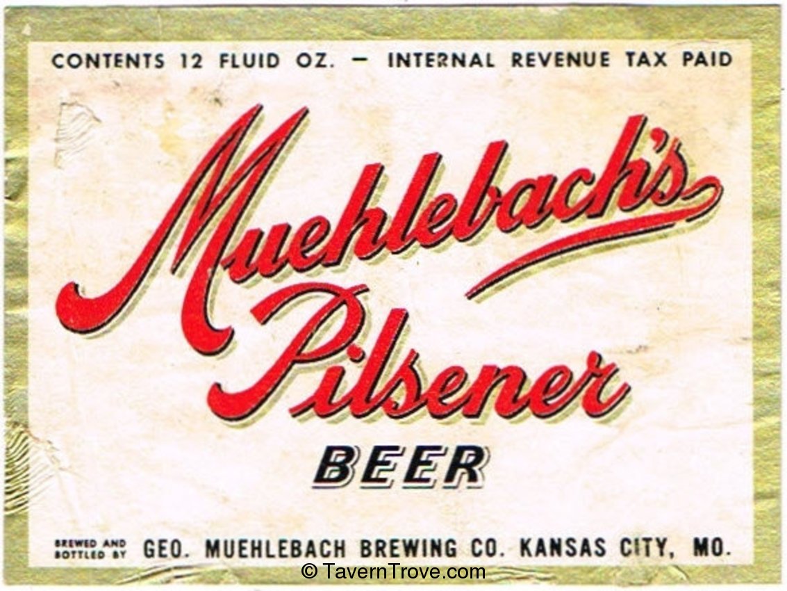 Muehlebach Pilsener Beer