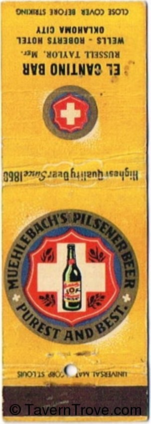 Muehlebach Pilsener Beer