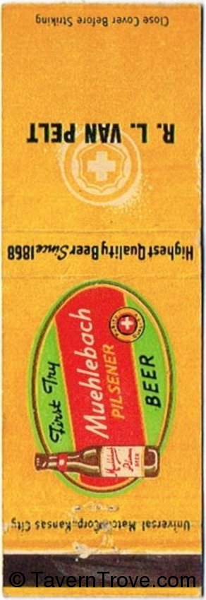 Muehlebach Pilsener Beer