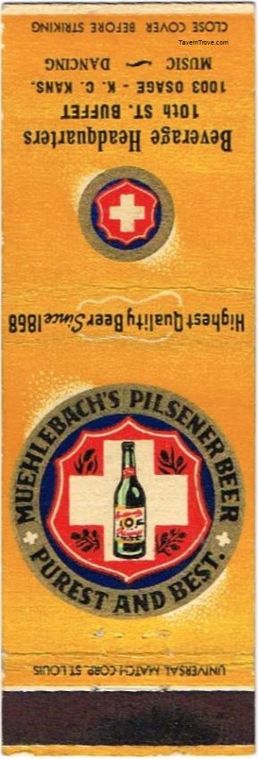 Muehlebach Pilsener Beer