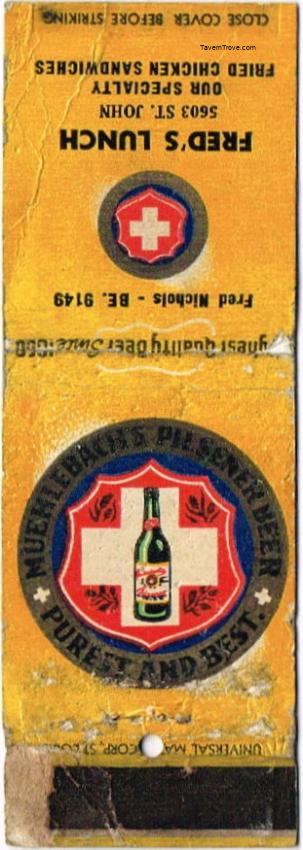 Muehlebach Pilsener Beer