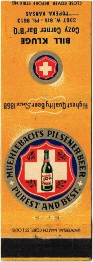 Muehlebach Pilsener Beer