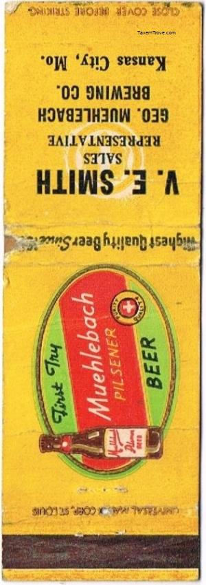 Muehlebach Pilsener Beer