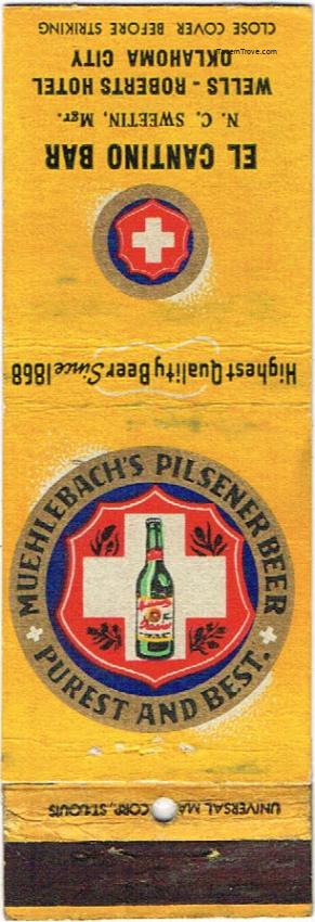 Muehlebach Pilsener Beer