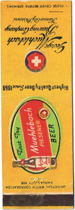 Muehlebach Pilsener Beer