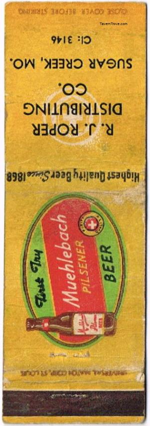 Muehlebach Pilsener Beer
