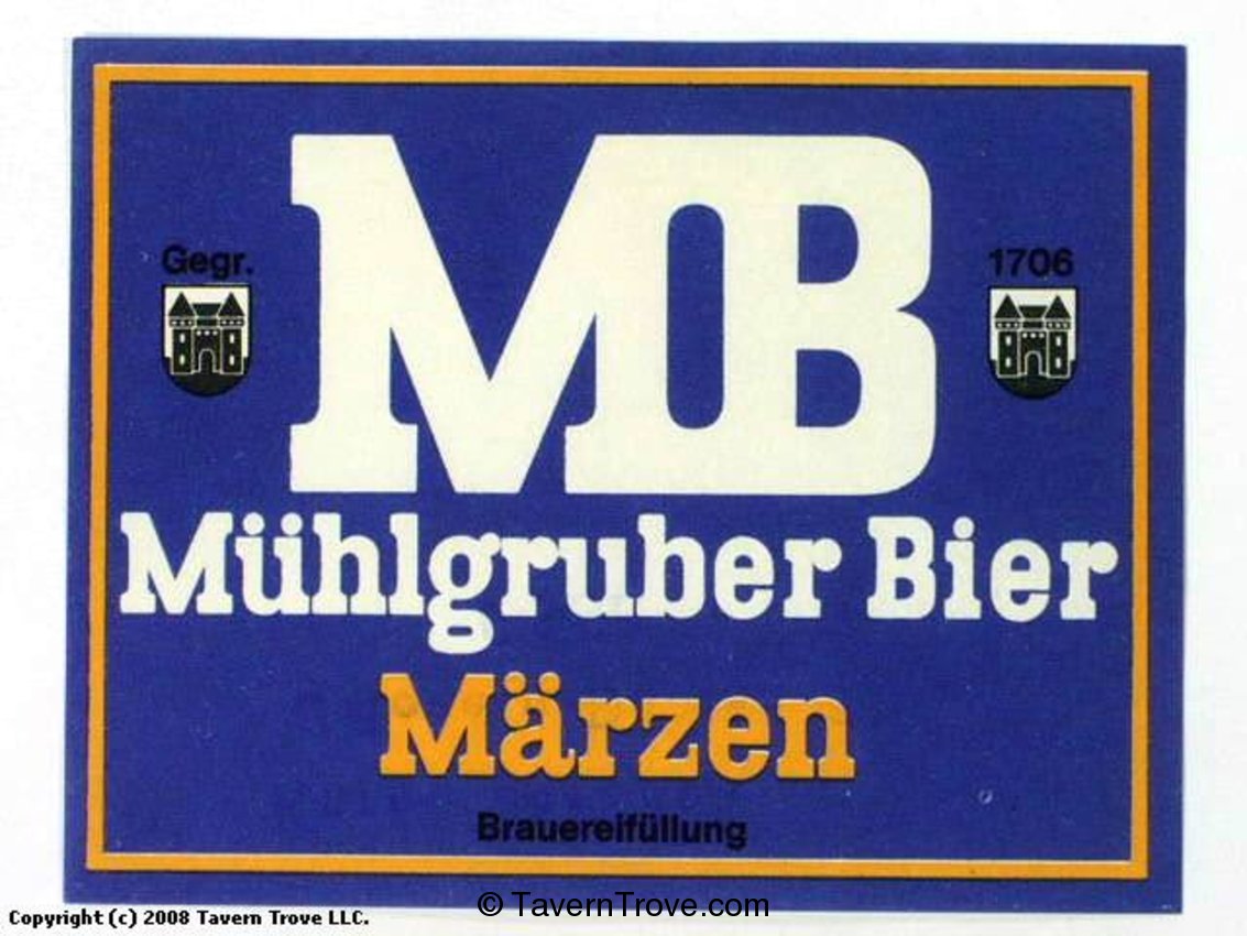 Mühlgruber Märzen Bier