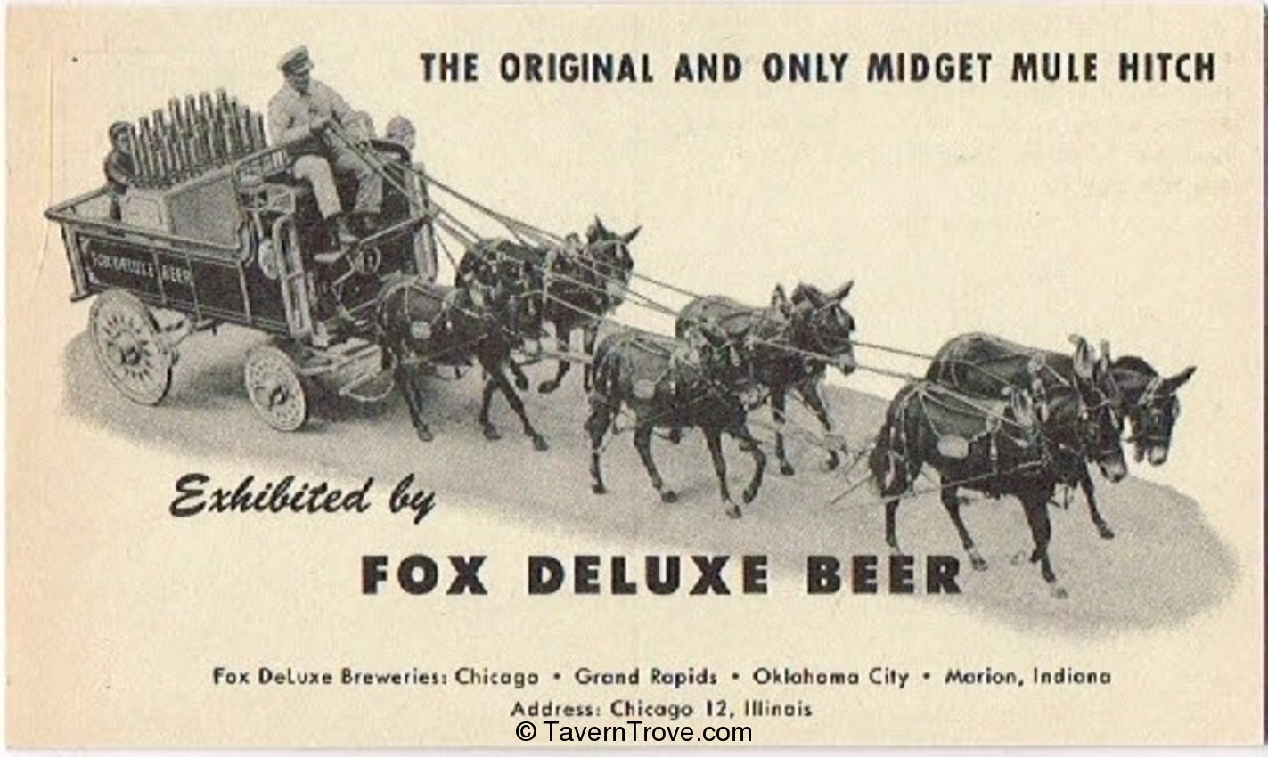 Fox DeLuxe Beer Midget Mule Hitch