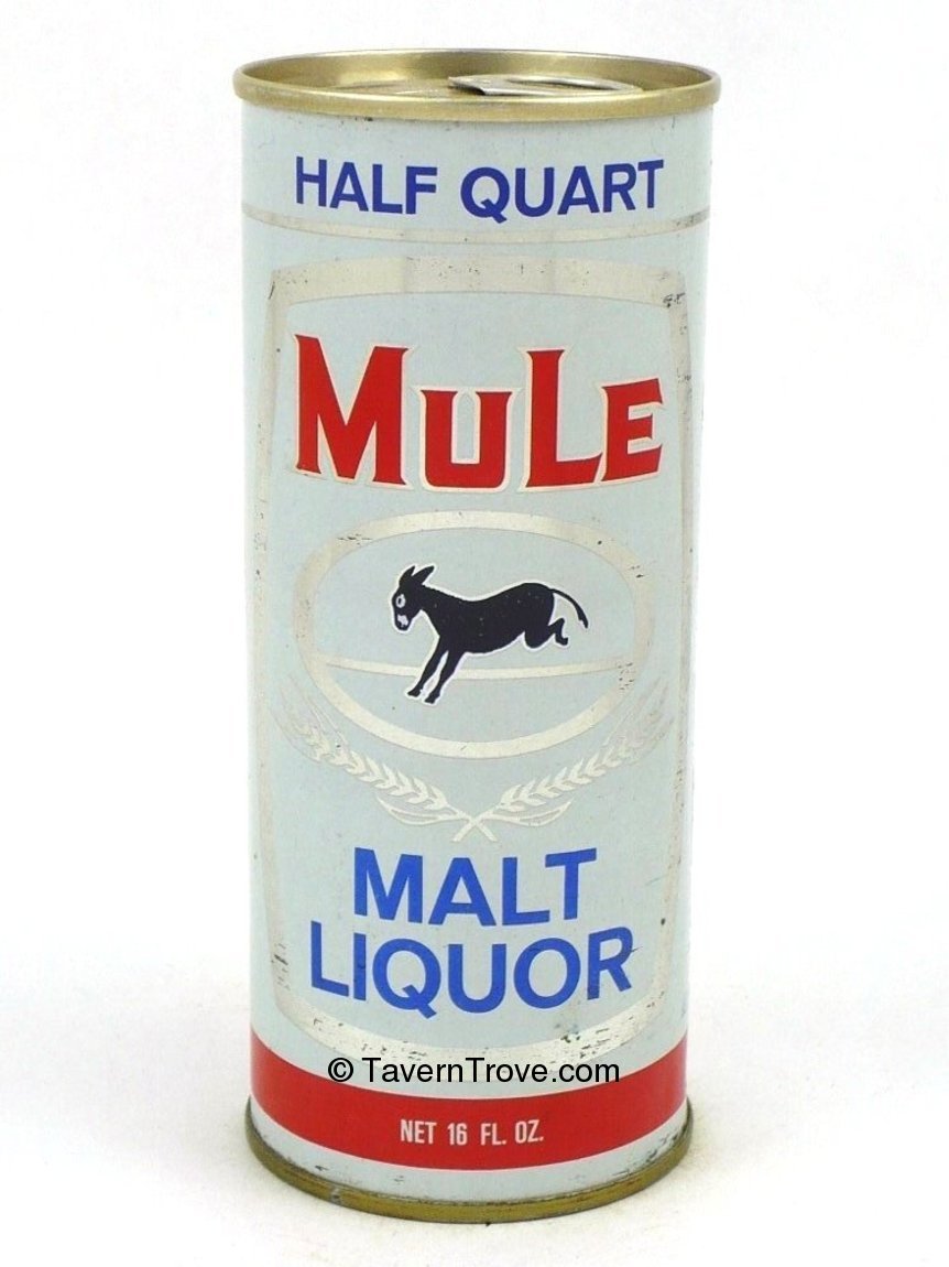 Item 58179 1969 Mule Malt Liquor Tab Top Can T15706