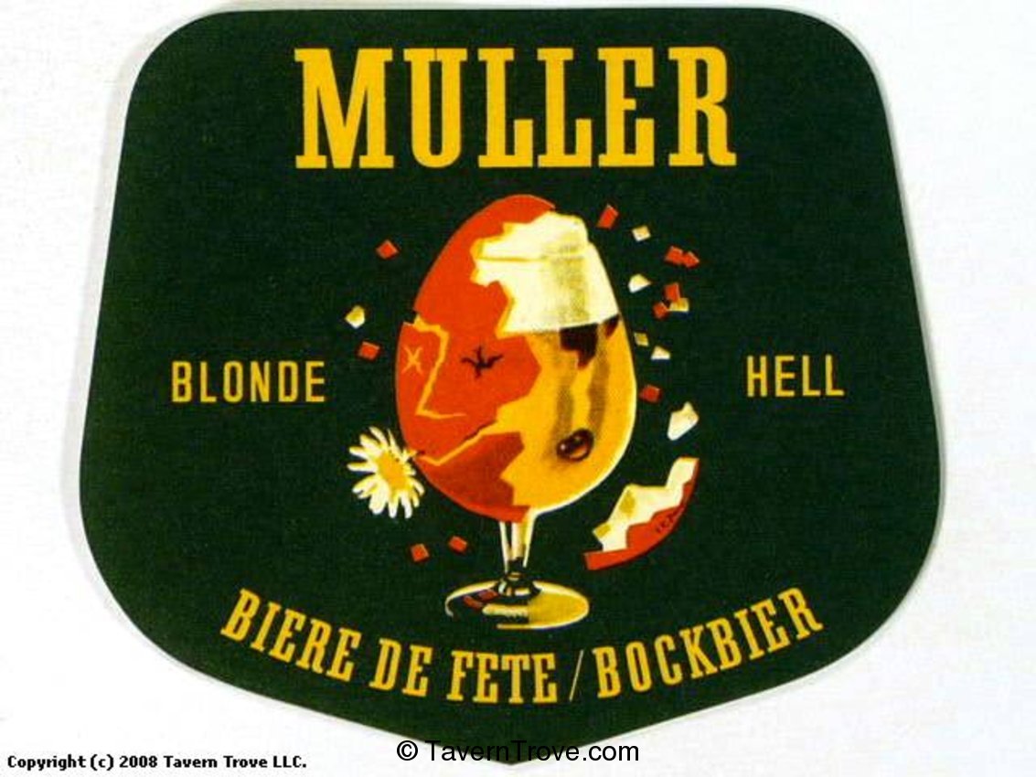 Muller Blonde Biere De Fete