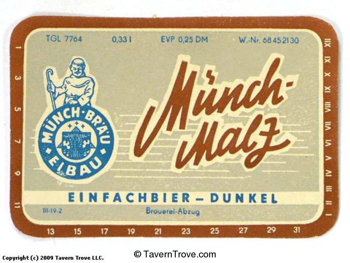 Münch-Malz Einfachbier-Dunkel