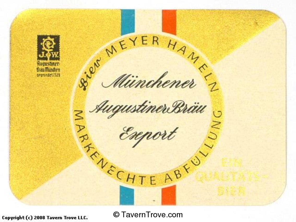 Münchner Augustiner Bräu  Export