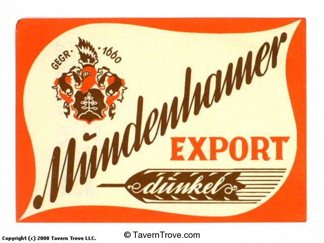 Mundenhamer Export Dunkel