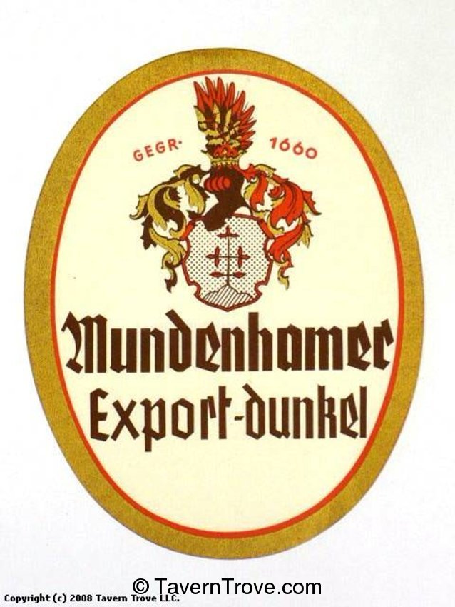 Mundenhamer Export Dunkel