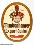 Mundenhamer Export Dunkel