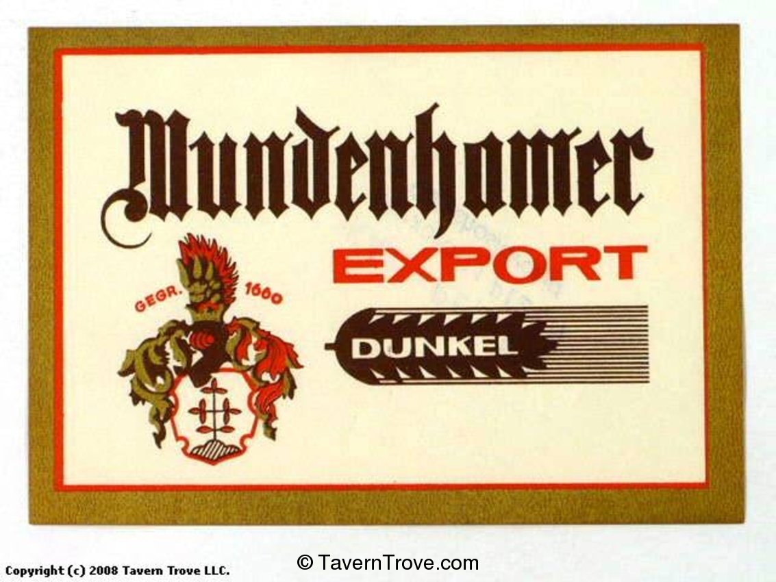 Mundenhamer Export Dunkel