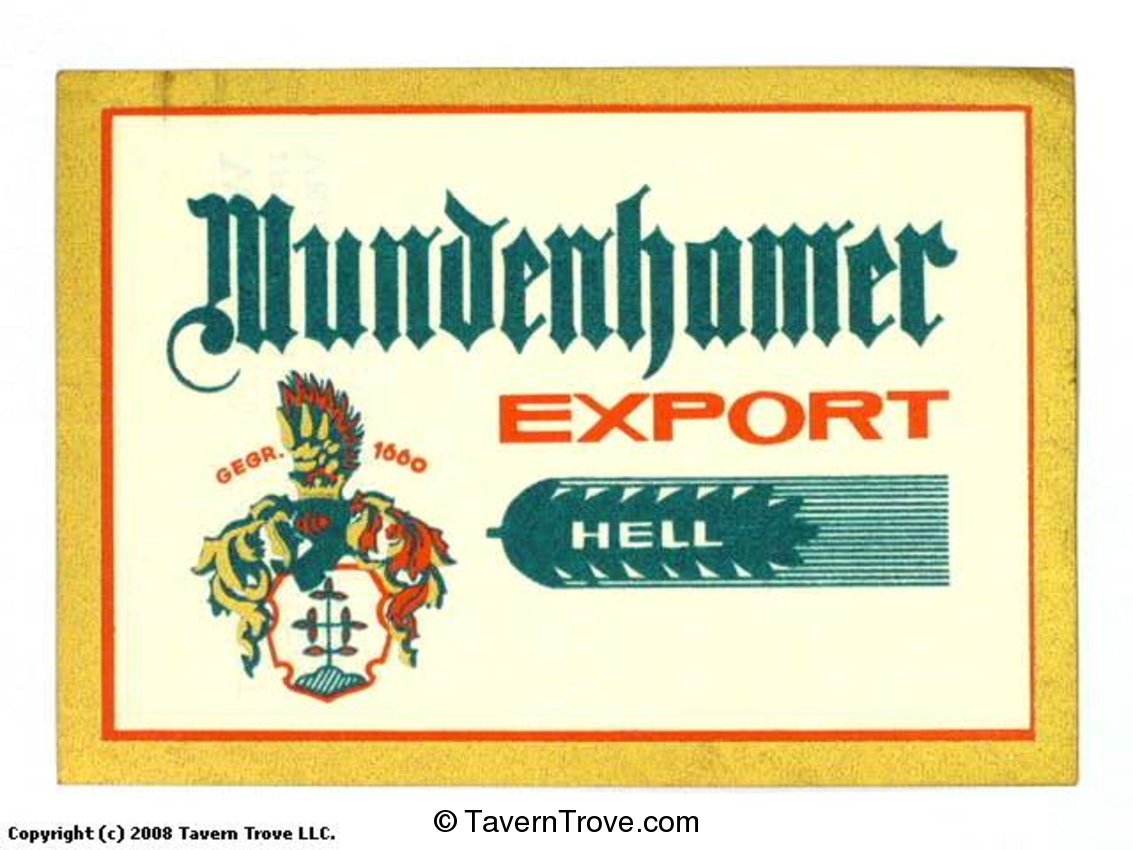 Mundenhamer Export Hell