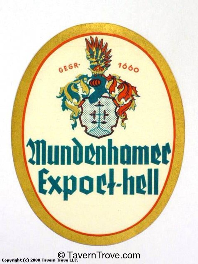 Mundenhamer Export Hell