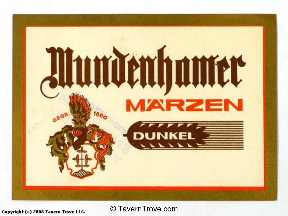 Mundenhamer Märzen Dunkel