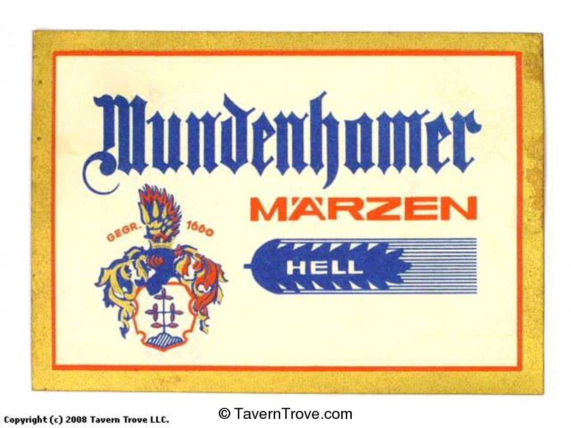 Mundenhamer Märzen Hell